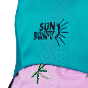sun drift backpack logo