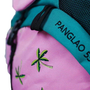 panglao backpack logo and pattern
